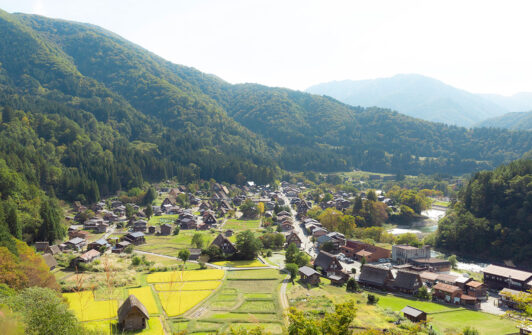 荻町城跡展望台