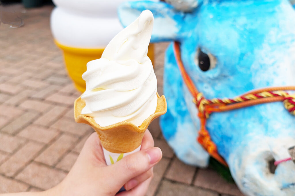 ひるがの高原SAソフトクリーム